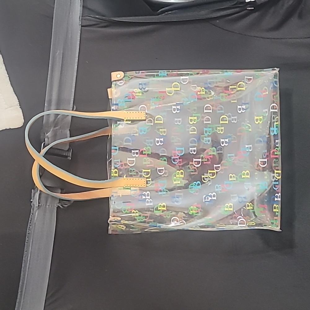 DOONEY & BOURKE Signature DB Small Clear Mini Tote